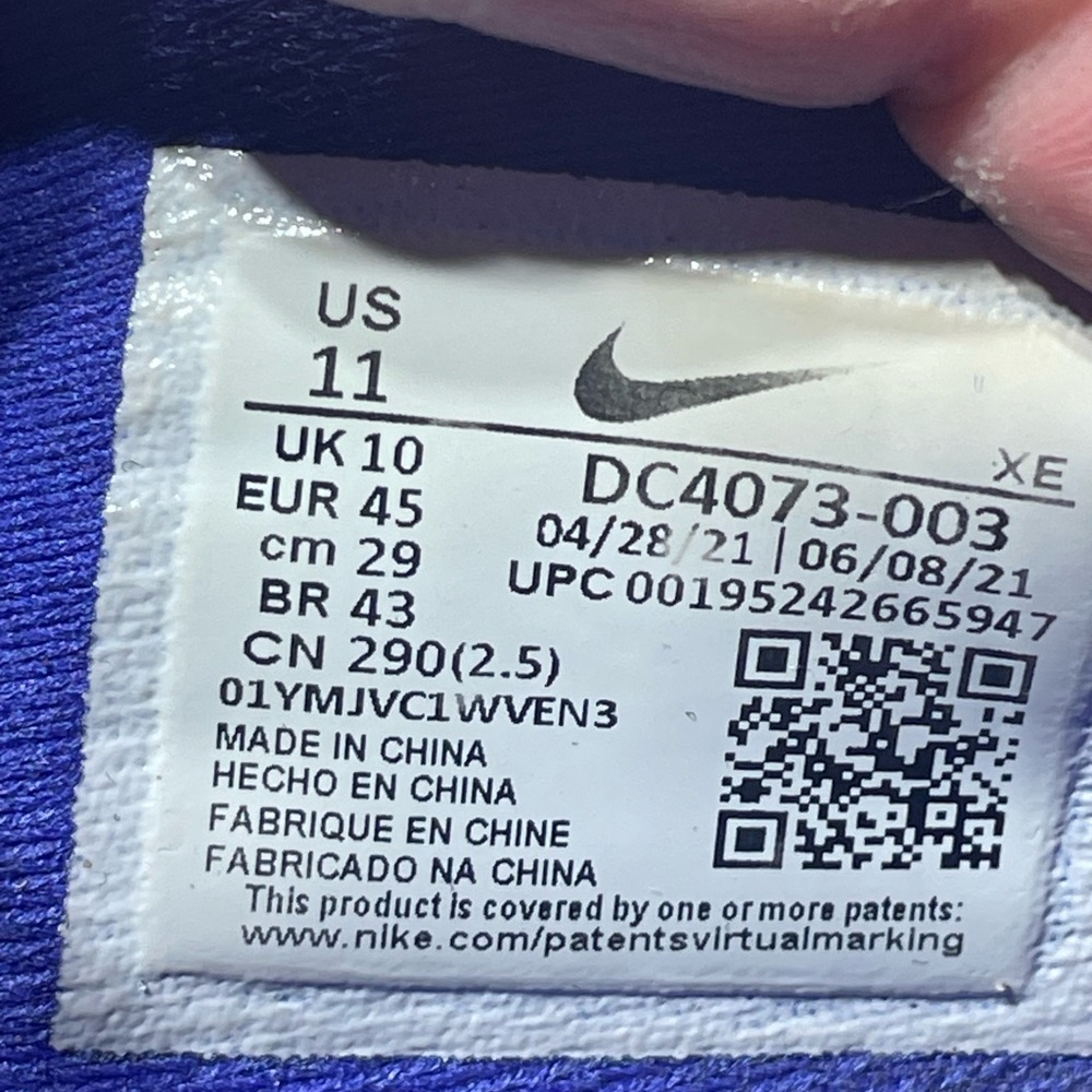 Nike Men's Air Zoom Pegasus 38 Shield Water‎ Repellent Running Shoe 11 - Picture 13 of 16